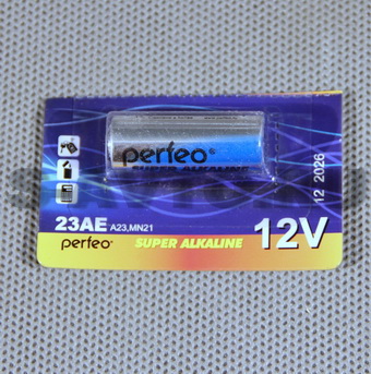 Батарейка A23 PERFEO 12V Super Alkaline (для сигнализаций 1шт)