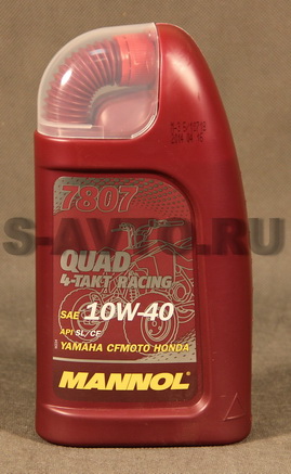 MANNOL 4-Tact Racing Quad 10W-40 синт. 1л