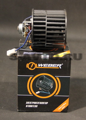 Мотор отопителя ВАЗ 2108-09 (с крыльчаткой) WEBER