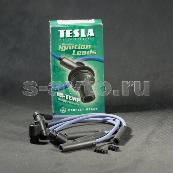 Провода высоковольтные ВАЗ 2123, 2107 TESLA (инжектор, 70% силикон)