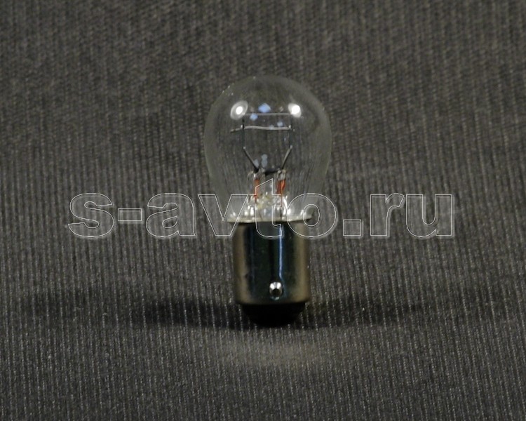 Лампа 12В А12-21+5 Вт (двухконтактная) 