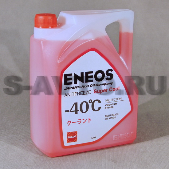Антифриз красный Eneos -40°C 5л