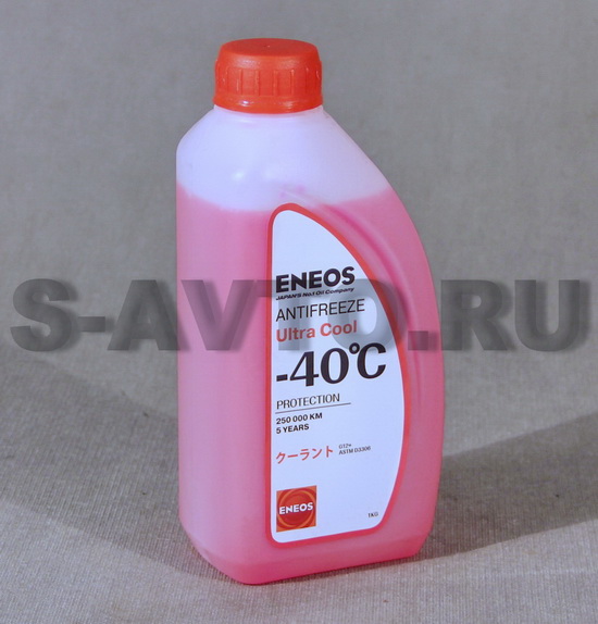 Антифриз розовый Eneos -40°C 1л