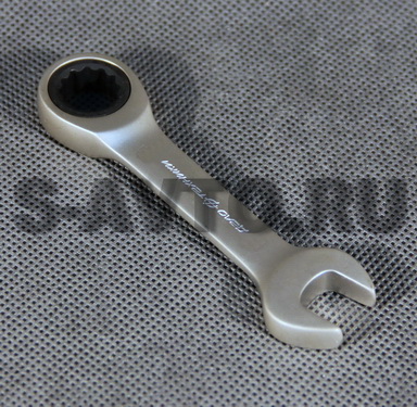 Ключ комбинированный ТРЕЩОТОЧНЫЙ короткий x 14 мм 