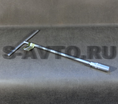 Ключ свечной шарнирный с магнитной вставкой 14x350 мм 