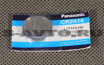 Батарейка 2016 PANASONIC (для пульта сигнализации, блистер 1шт)