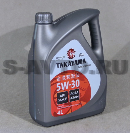 TAKAYAMA SL/CF 5W-30 синт. 4л