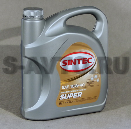SINTEC SUPER SG/CD 10W-40 п/с 5л