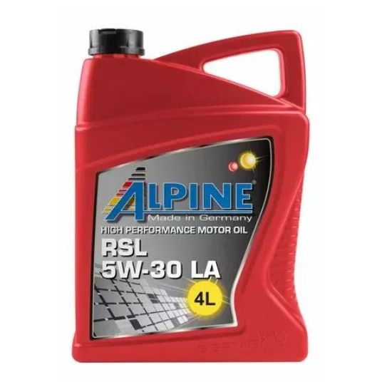 ALPINE RSL 5W-30 LA синт. 4 л