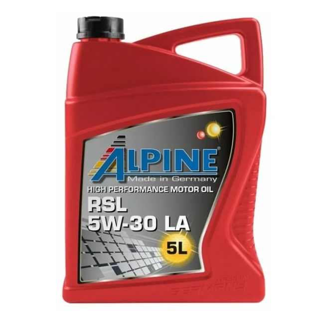 ALPINE RSL 5W-30 LA синт. 5 л