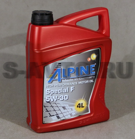 ALPINE Special F 5W-30 синт. 4 л