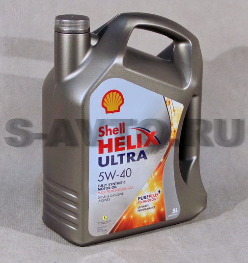 SHELL Helix Ultra 5W-40 синт. 5л