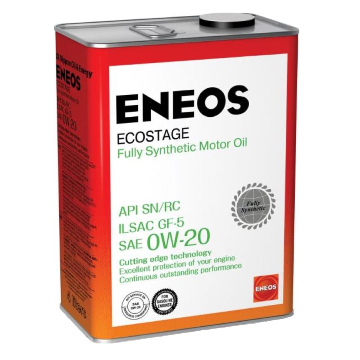 ENEOS Ecostage 0W-20 синт. 4 л