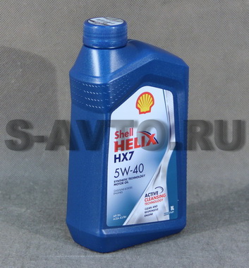 SHELL Helix HX7 5W-40 п/с 1л