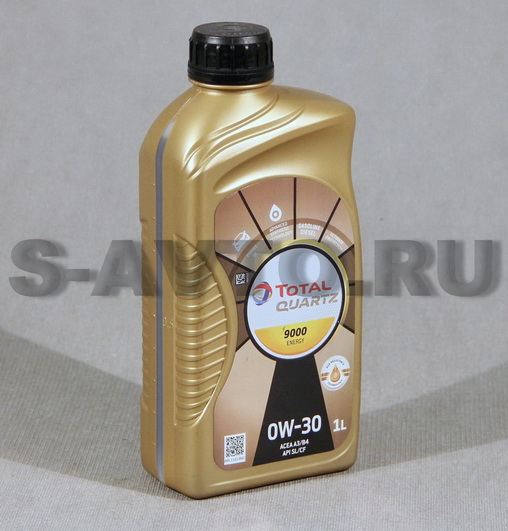 TOTAL QUARTZ 9000 ENERGY 0W-30 синт. 1л
