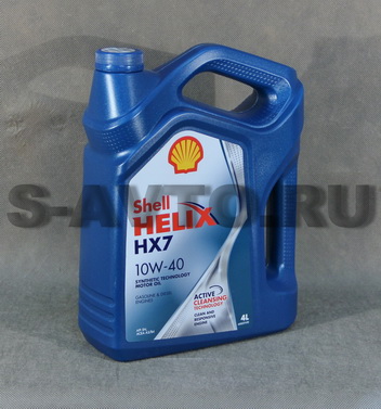 Shell Helix HX7 10W-40 п/с 4л