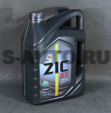 ZIC X7 10W-40 Diesel синт. 6л
