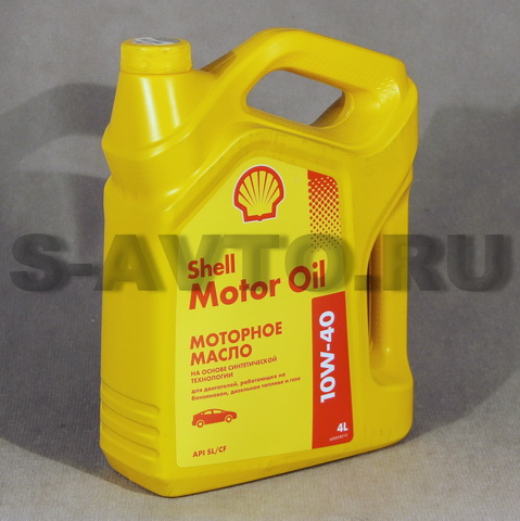 SHELL Motor Oil SL/CF 10W40 п/с 4л