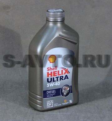 Shell Helix Ultra Diesel 5W-40 синт. 1л