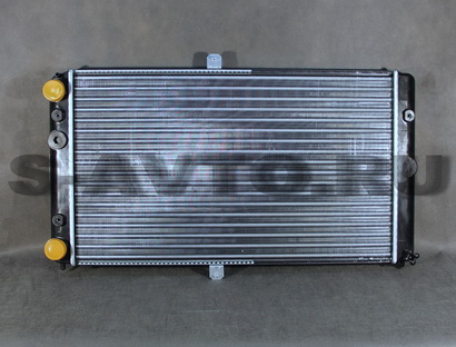 Радиатор охлаждения алюминиевый ВАЗ 2110-2112 WEBER (универсальный)