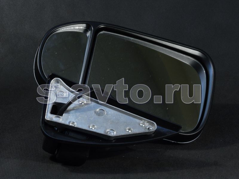 Зеркало боковое ГАЗ Газель (н/о, корпус белый, с поворотником, левое)